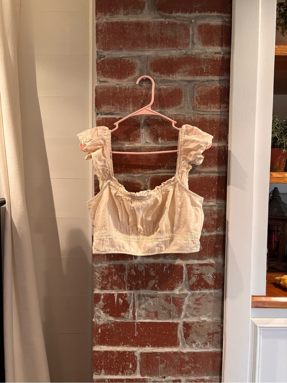 Eyelet Crop Top
